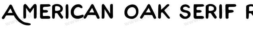 American Oak Serif R字体转换